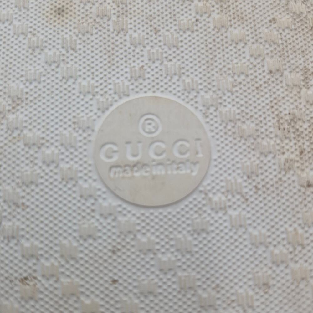 GUCCI Pursuit Stripes White Pool Slides 27 Gucci Web Mens Size US 8 - Picture 8 of 15